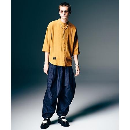 glamb（グラム） 【】Crossover Tuck Pants クロスオーバータック
