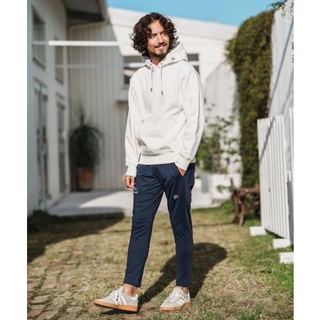 【1minute 1second(ワンミニットワンセカンド)】heart embroidery high stretch fabric pants イージーパンツ(1M26H070)