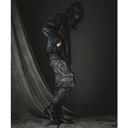 NO ID.（ノーアイディー） 【】マルチホ゜ケットサルエルカーコ゛