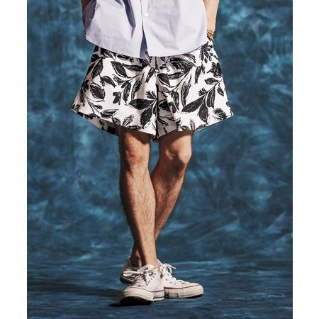 【Jih Nunc(ジーヌンク)】ワントーンフラワープリントショートパンツ(JIH-R1163) | Jih Nunc | 08