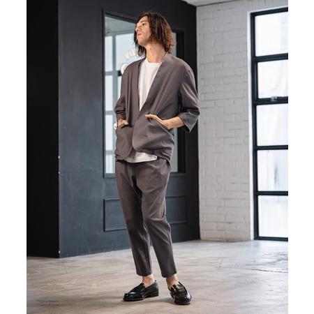 【CAMBIO(カンビオ)】Stretch Linen Rayon Ankle Tapered Pants アンクルパンツ(S66026cmb) | CAMBIO | 15