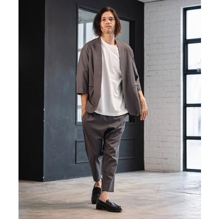 【CAMBIO(カンビオ)】Stretch Linen Rayon Ankle Tapered Pants アンクルパンツ(S66026cmb) | CAMBIO | 16