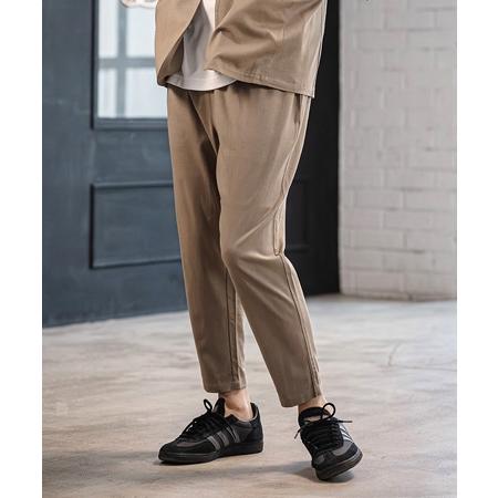 【CAMBIO(カンビオ)】Stretch Linen Rayon Ankle Tapered Pants アンクルパンツ(S66026cmb) | CAMBIO | 18