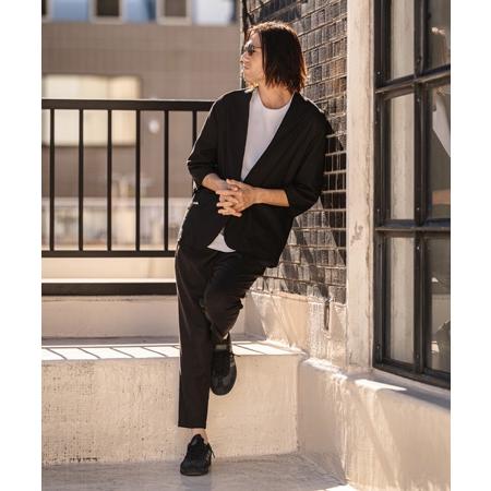 【CAMBIO(カンビオ)】Stretch Linen Rayon Ankle Tapered Pants アンクルパンツ(S66026cmb) | CAMBIO | 09