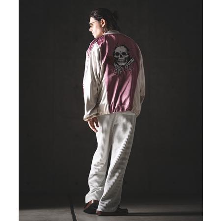 【GLIMCLAP(グリムクラップ)】Big Waffle Wide Straight Pants ワイドストレートパンツ(201-020-gls-cg) | GLIMCLAP | 21