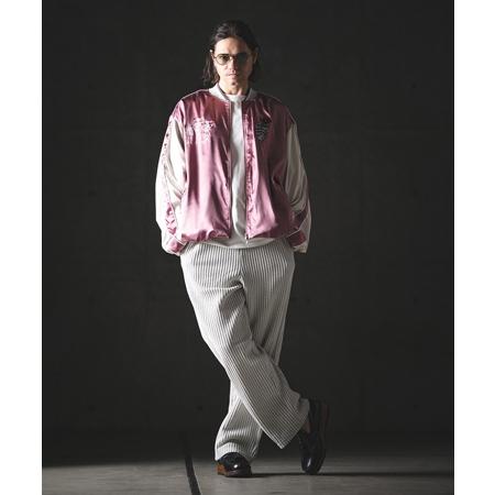 【GLIMCLAP(グリムクラップ)】Big Waffle Wide Straight Pants ワイドストレートパンツ(201-020-gls-cg) | GLIMCLAP | 22