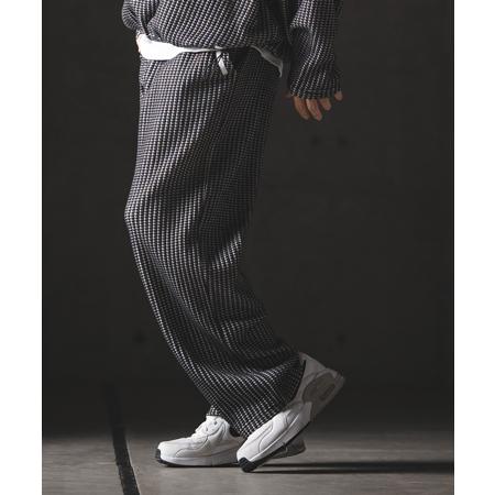 【GLIMCLAP(グリムクラップ)】Big Waffle Wide Straight Pants ワイドストレートパンツ(201-020-gls-cg) | GLIMCLAP | 07