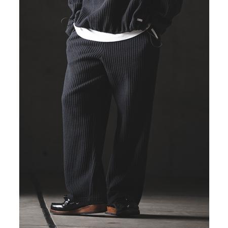 【GLIMCLAP(グリムクラップ)】Big Waffle Wide Straight Pants ワイドストレートパンツ(201-020-gls-cg) | GLIMCLAP | 08