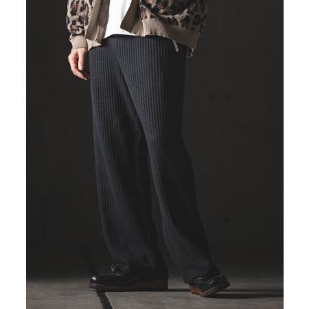 【GLIMCLAP(グリムクラップ)】Big Waffle Wide Straight Pants ワイドストレートパンツ(201-020-gls-cg) | GLIMCLAP | 09