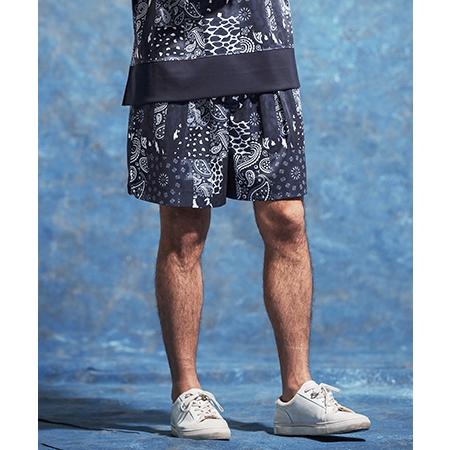 【Jih Nunc(ジーヌンク)】ペイズリー×レオパードパッチワークプリントポンチショートパンツ(JIH-R1187) | Jih Nunc | 04