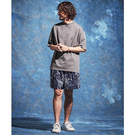 【Jih Nunc(ジーヌンク)】ペイズリー×レオパードパッチワークプリントポンチショートパンツ(JIH-R1187) | Jih Nunc | 09
