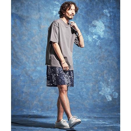 【Jih Nunc(ジーヌンク)】ペイズリー×レオパードパッチワークプリントポンチショートパンツ(JIH-R1187) | Jih Nunc | 10