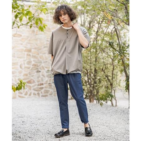 【CAMBIO(カンビオ)】ニットデニムスリムテーパードパンツ(CMB-R0216) | CAMBIO | 10