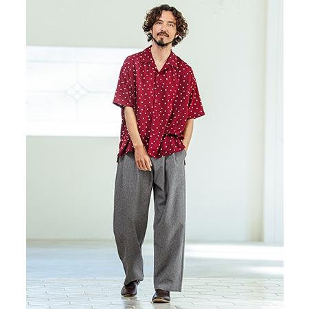 【Magine(マージン)】Kersey Style Two Tuck Easy Wide Pants ワイドパンツ(MGN-261-015) | Magine | 14