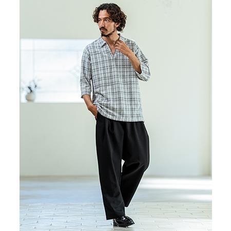 【Magine(マージン)】Kersey Style Two Tuck Easy Wide Pants ワイドパンツ(MGN-261-015) | Magine | 08