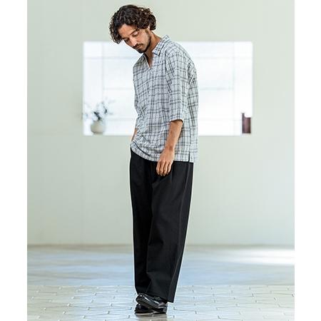 【Magine(マージン)】Kersey Style Two Tuck Easy Wide Pants ワイドパンツ(MGN-261-015) | Magine | 09