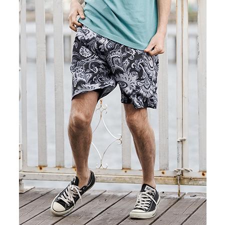 【CAMBIO(カンビオ)】Lightweight Fabric Classic Paisley Short Pants ショートパンツ(CAM26SS-004) | CAMBIO | 18