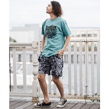 【CAMBIO(カンビオ)】Lightweight Fabric Classic Paisley Short Pants ショートパンツ(CAM26SS-004) | CAMBIO | 21