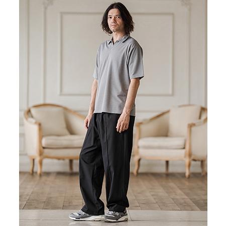 【CAMBIO(カンビオ)】Linen Rayon Wide Straight Pants ワイドストレートパンツ(CAM26SS-022) | CAMBIO | 08