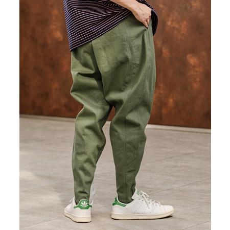 【CAMBIO(カンビオ)】ツイル裾リブテーパードパンツ(HLCM0230) | CAMBIO | 15