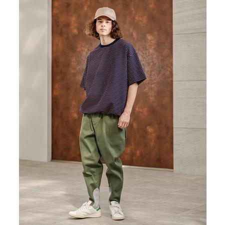 【CAMBIO(カンビオ)】ツイル裾リブテーパードパンツ(HLCM0230) | CAMBIO | 17