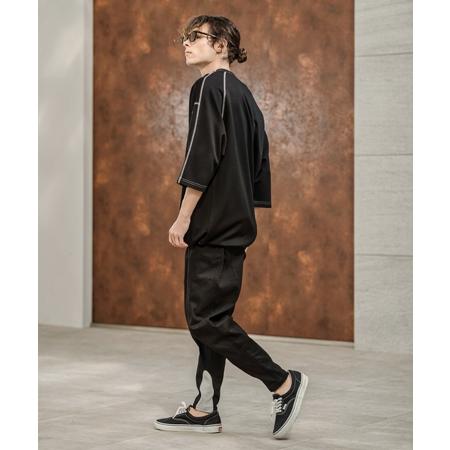 【CAMBIO(カンビオ)】ツイル裾リブテーパードパンツ(HLCM0230) | CAMBIO | 11