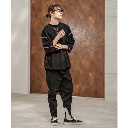 【CAMBIO(カンビオ)】ツイル裾リブテーパードパンツ(HLCM0230) | CAMBIO | 12