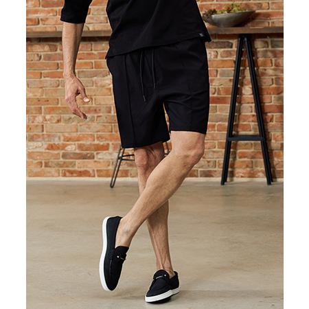 【Maison code 13(メゾンコードサーティーン)】stretch oxford slacks shorts ショートパンツ(M26S-04) | Maison code 13