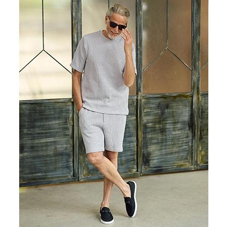 【Maison code 13(メゾンコードサーティーン)】rib knit shorts ニットショートパンツ(M26S-06) | Maison code 13 | 07