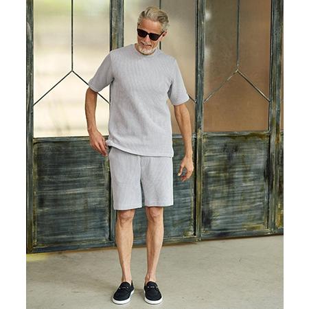【Maison code 13(メゾンコードサーティーン)】rib knit shorts ニットショートパンツ(M26S-06) | Maison code 13 | 08