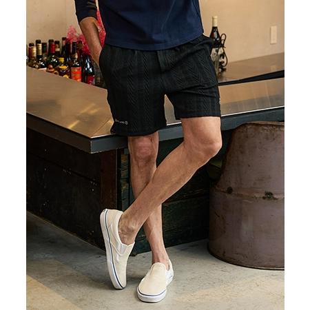 【Maison code 13(メゾンコードサーティーン)】Jacquard knit sew shorts ニットショートパンツ(M26S-08) | Maison code 13 | 12