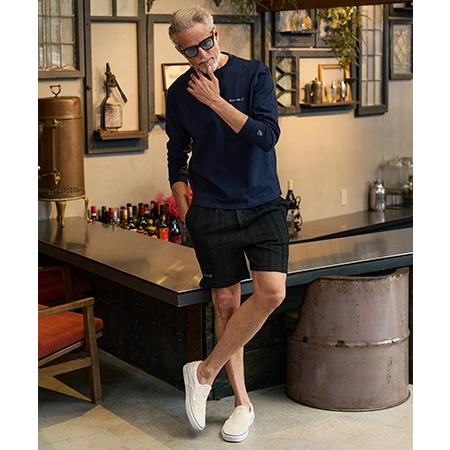 【Maison code 13(メゾンコードサーティーン)】Jacquard knit sew shorts ニットショートパンツ(M26S-08) | Maison code 13 | 13