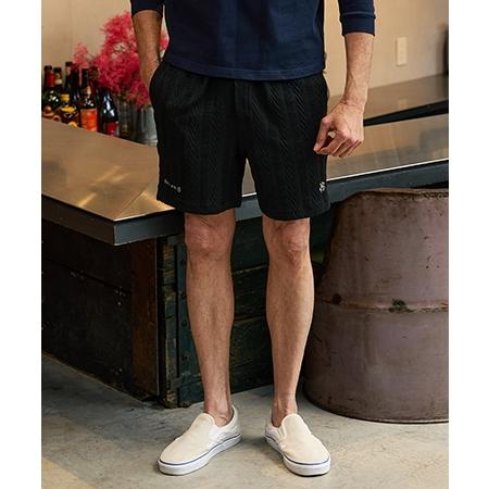 【Maison code 13(メゾンコードサーティーン)】Jacquard knit sew shorts ニットショートパンツ(M26S-08) | Maison code 13 | 03