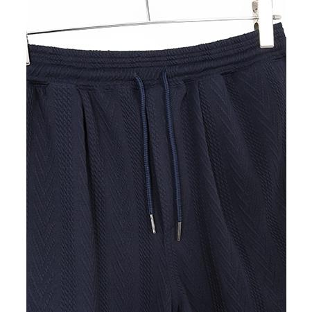 【Maison code 13(メゾンコードサーティーン)】Jacquard knit sew shorts ニットショートパンツ(M26S-08) | Maison code 13 | 22