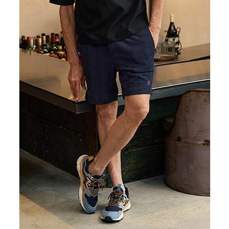 【Maison code 13(メゾンコードサーティーン)】Jacquard knit sew shorts ニットショートパンツ(M26S-08) | Maison code 13 | 05