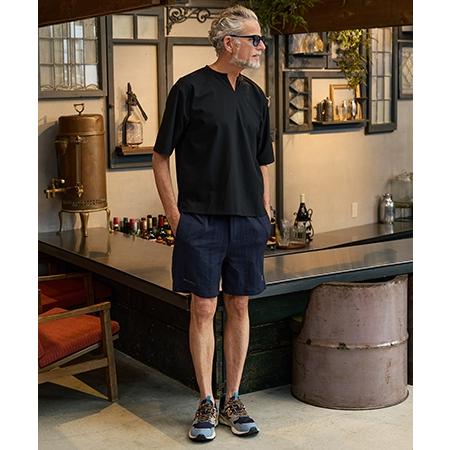【Maison code 13(メゾンコードサーティーン)】Jacquard knit sew shorts ニットショートパンツ(M26S-08) | Maison code 13 | 07