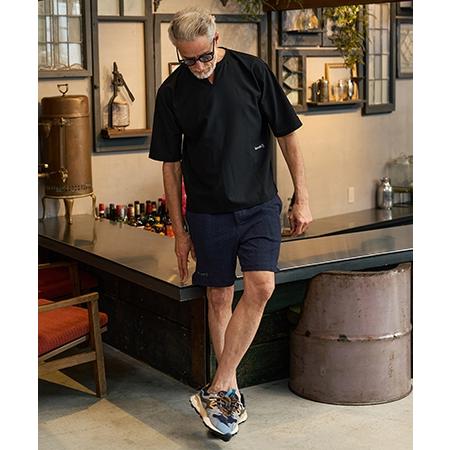 【Maison code 13(メゾンコードサーティーン)】Jacquard knit sew shorts ニットショートパンツ(M26S-08) | Maison code 13 | 08