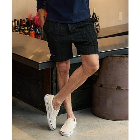 【Maison code 13(メゾンコードサーティーン)】Jacquard knit sew shorts ニットショートパンツ(M26S-08) | Maison code 13 | 10