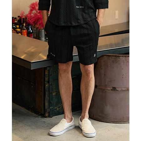 【Maison code 13(メゾンコードサーティーン)】Jacquard knit sew shorts ニットショートパンツ(M26S-08) | Maison code 13 | 11