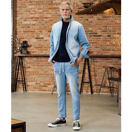 【Maison code 13(メゾンコードサーティーン)】light denim pants デニムパンツ(M26S-10) | Maison code 13 | 12