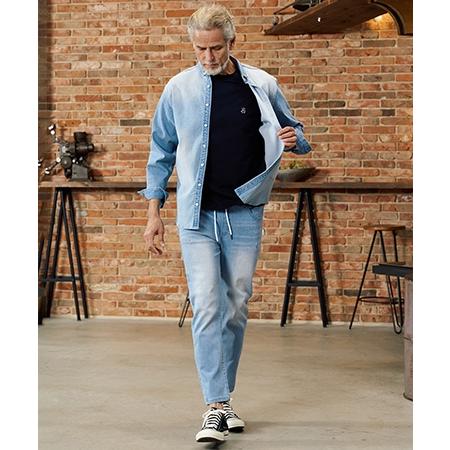 【Maison code 13(メゾンコードサーティーン)】light denim pants デニムパンツ(M26S-10) | Maison code 13 | 13