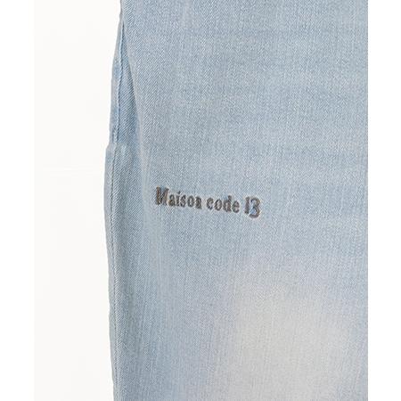 【Maison code 13(メゾンコードサーティーン)】light denim pants デニムパンツ(M26S-10) | Maison code 13 | 19