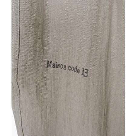 【Maison code 13(メゾンコードサーティーン)】linen like belted pants リネン風パンツ(M26S-12) | Maison code 13 | 17