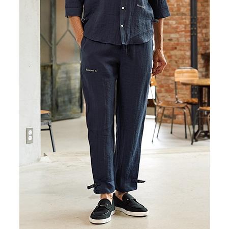 【Maison code 13(メゾンコードサーティーン)】linen like belted pants リネン風パンツ(M26S-12) | Maison code 13 | 05