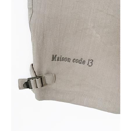 【Maison code 13(メゾンコードサーティーン)】linen like belted shorts リネン風ショートパンツ(M26S-13) | Maison code 13 | 17