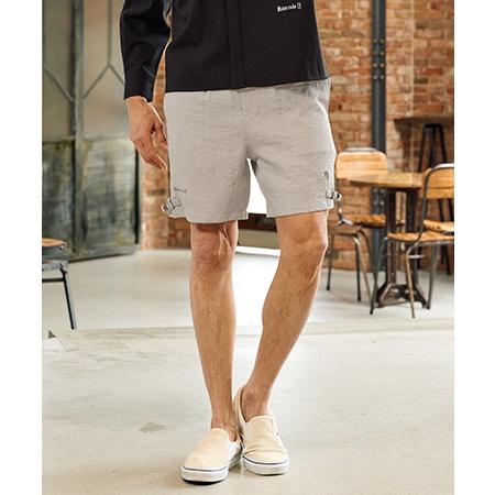 【Maison code 13(メゾンコードサーティーン)】linen like belted shorts リネン風ショートパンツ(M26S-13) | Maison code 13 | 09