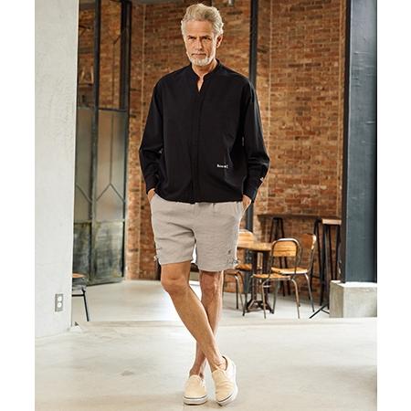 【Maison code 13(メゾンコードサーティーン)】linen like belted shorts リネン風ショートパンツ(M26S-13) | Maison code 13 | 11