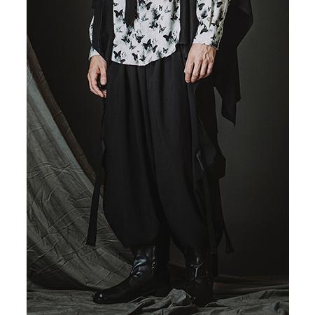 【NO ID.(ノーアイディー)】フラッタリンク゛カーコ゛トラウサ゛ース゛ パンツ(458006-434P) | NO ID.