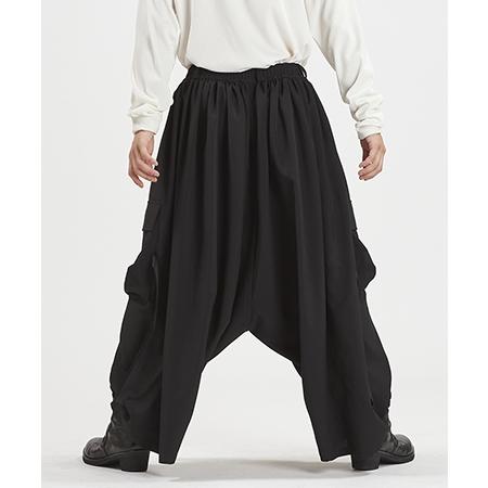 【NO ID.(ノーアイディー)】フラッタリンク゛カーコ゛トラウサ゛ース゛ パンツ(458006-434P) | NO ID. | 18
