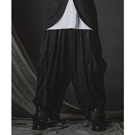 【NO ID.(ノーアイディー)】フラッタリンク゛カーコ゛トラウサ゛ース゛ パンツ(458006-434P) | NO ID. | 04